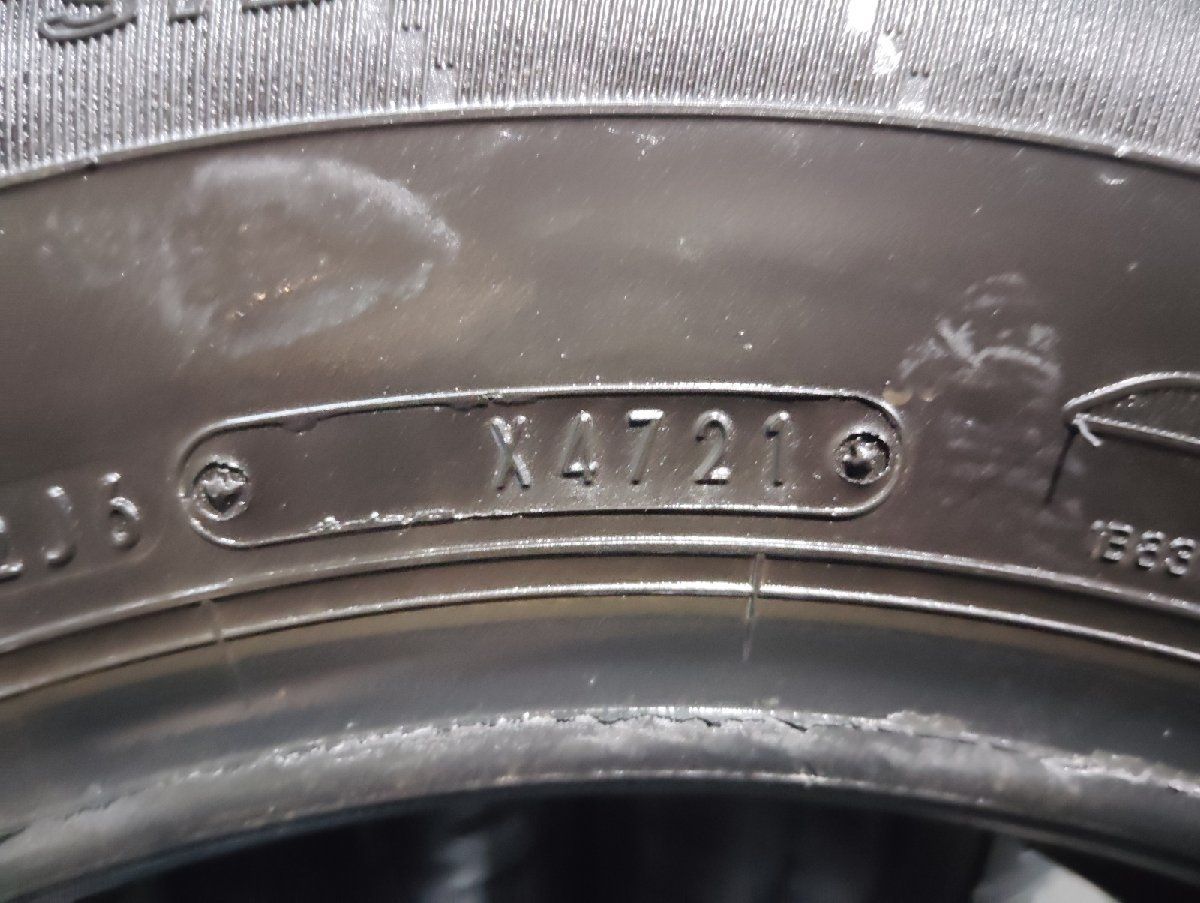 DUNLOP ENASAVE EC204 185/70R14 14インチ 夏タイヤ 4本 21年製 バリ溝