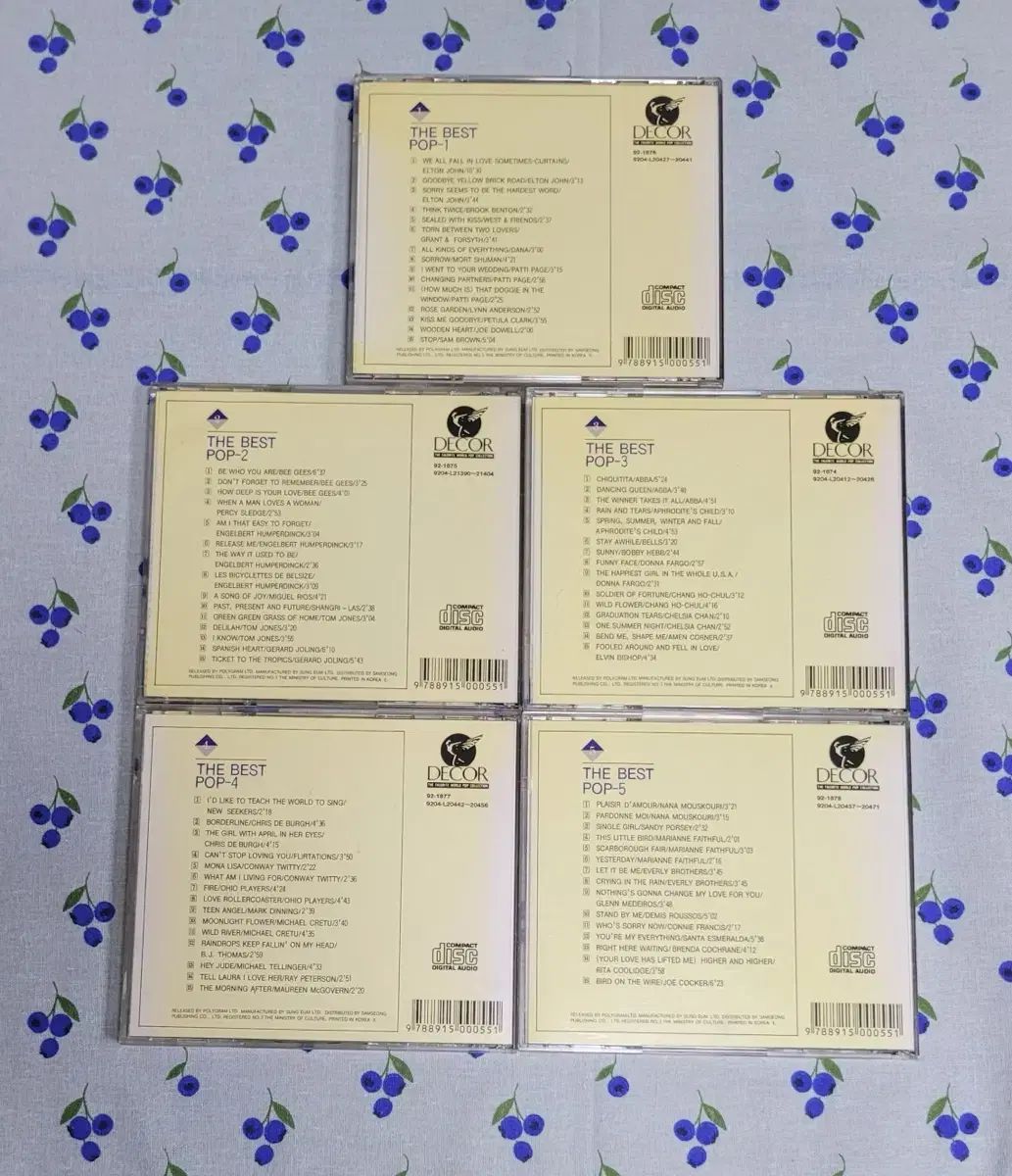 BEST ベスト ポップソング CD セット ザ・ベスト・オブ