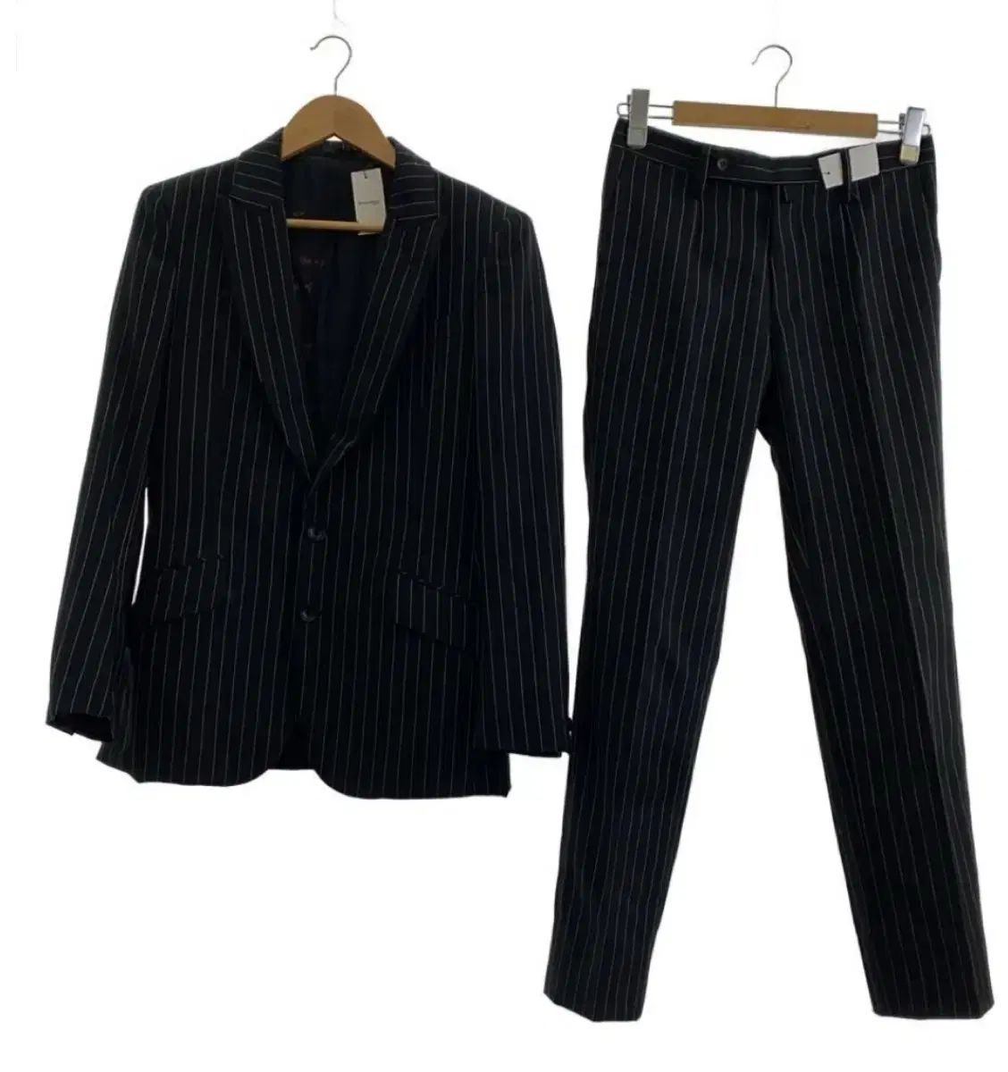 이사무 カタヤマ バッグ ラッシュ ピン ストライプ セットアップ