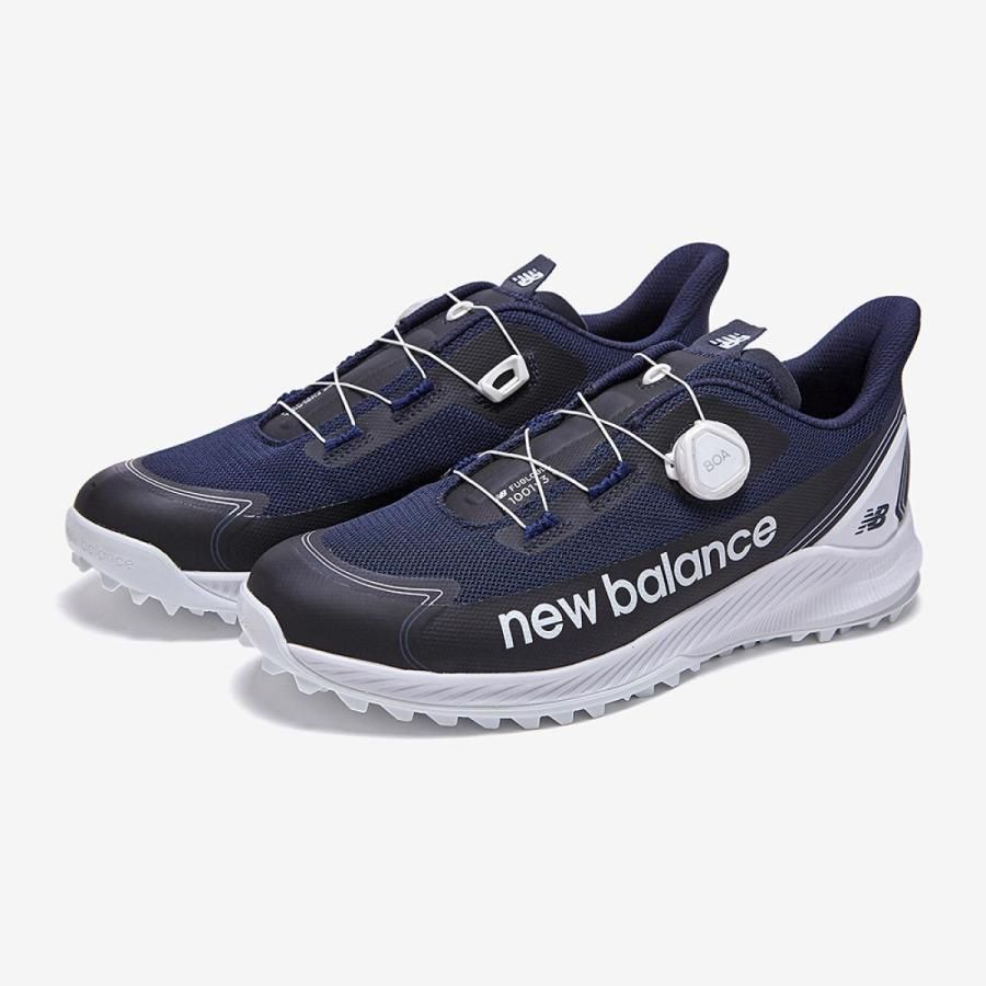当店在庫品 箱汚れ 潰れのため大 ニューバランス MGS1001N ネイビー スパイクレス ゴルフシューズ New Balance Boa 28.5cm