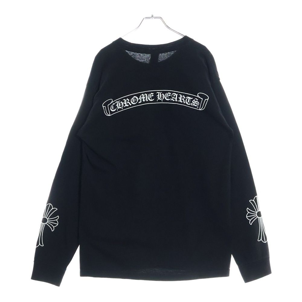 CHROME HEARTS (クロムハーツ) バックスクロールラベルプリント