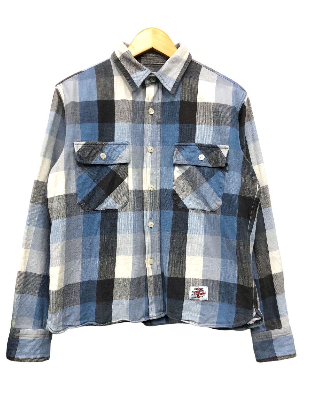 challenger ネルシャツ CHALLENGER (チャレンジャー) ネルシャツ 長袖シャツ チェック