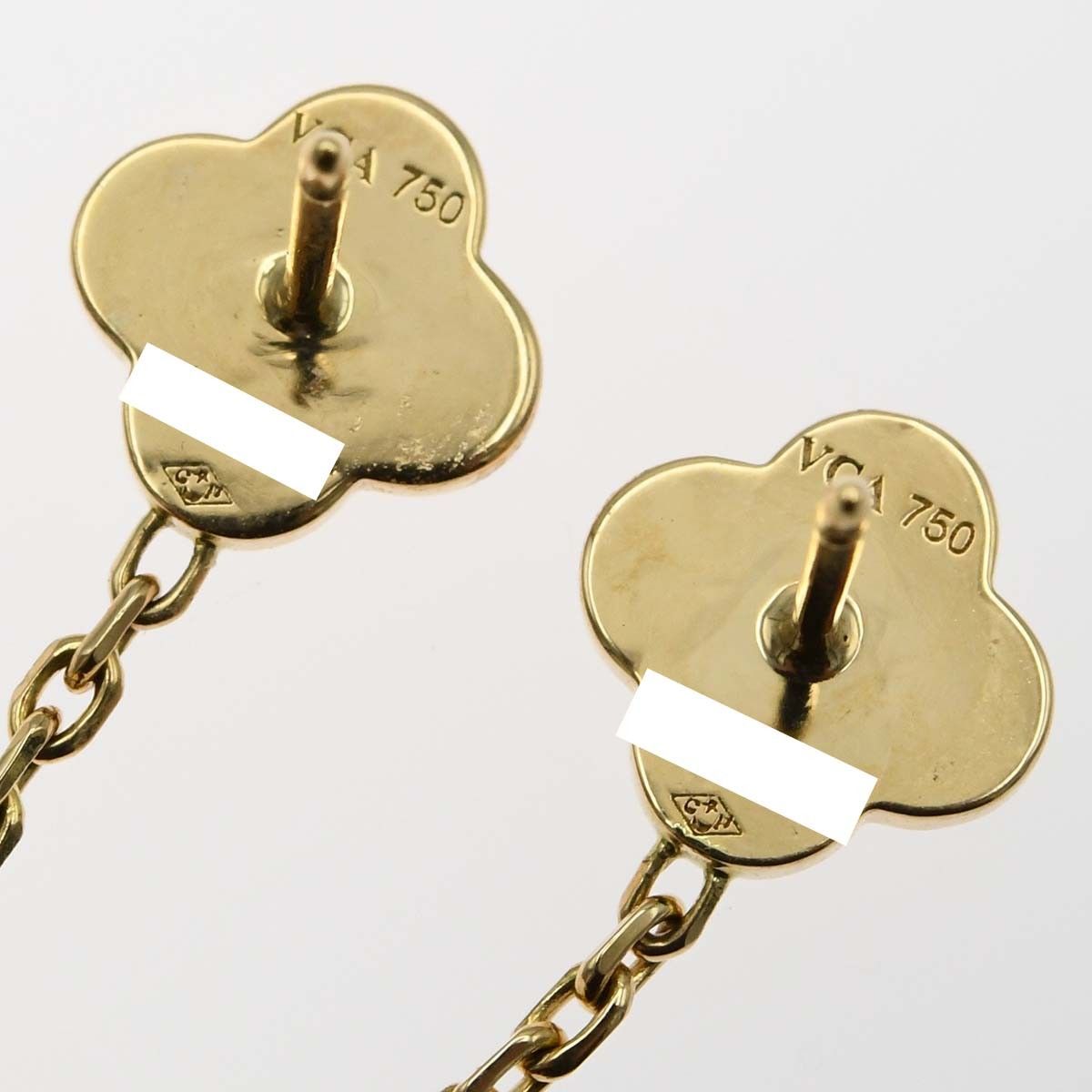 仕上済 VanCleef&Arpels VCA ヴァンクリーフ&アーペル ピアス