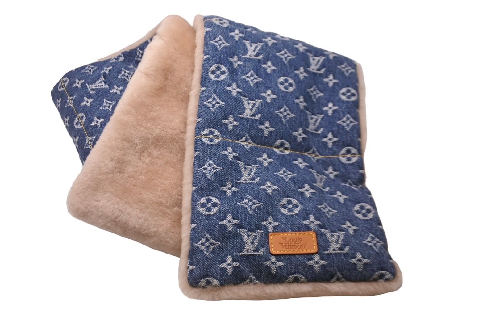 ルイヴィトン NIGO マフラー ルイ・ヴィトン(LOUIS VUITTON)ルイ・ヴィトン デニムマフラー