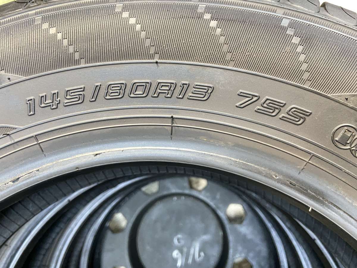 サマータイヤ ダンロップ エナセーブ145/80R13 （青0474） エナセーブ ダンロップ ENASAVE EC204 145/80R13 75S サマー