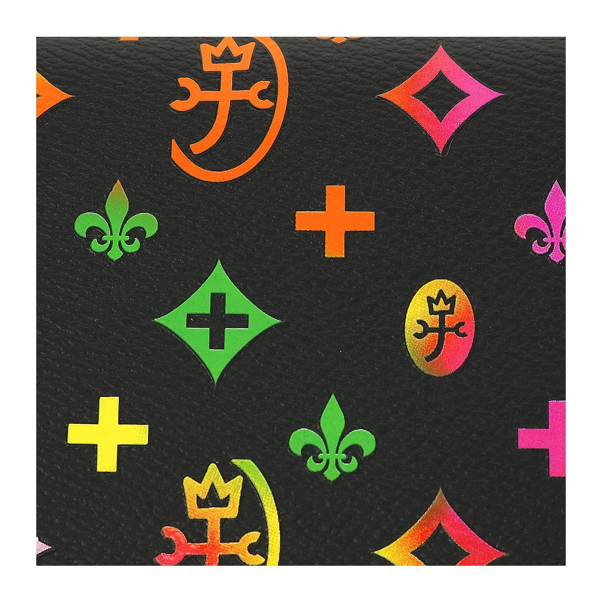 レザー ラウンドファスナー