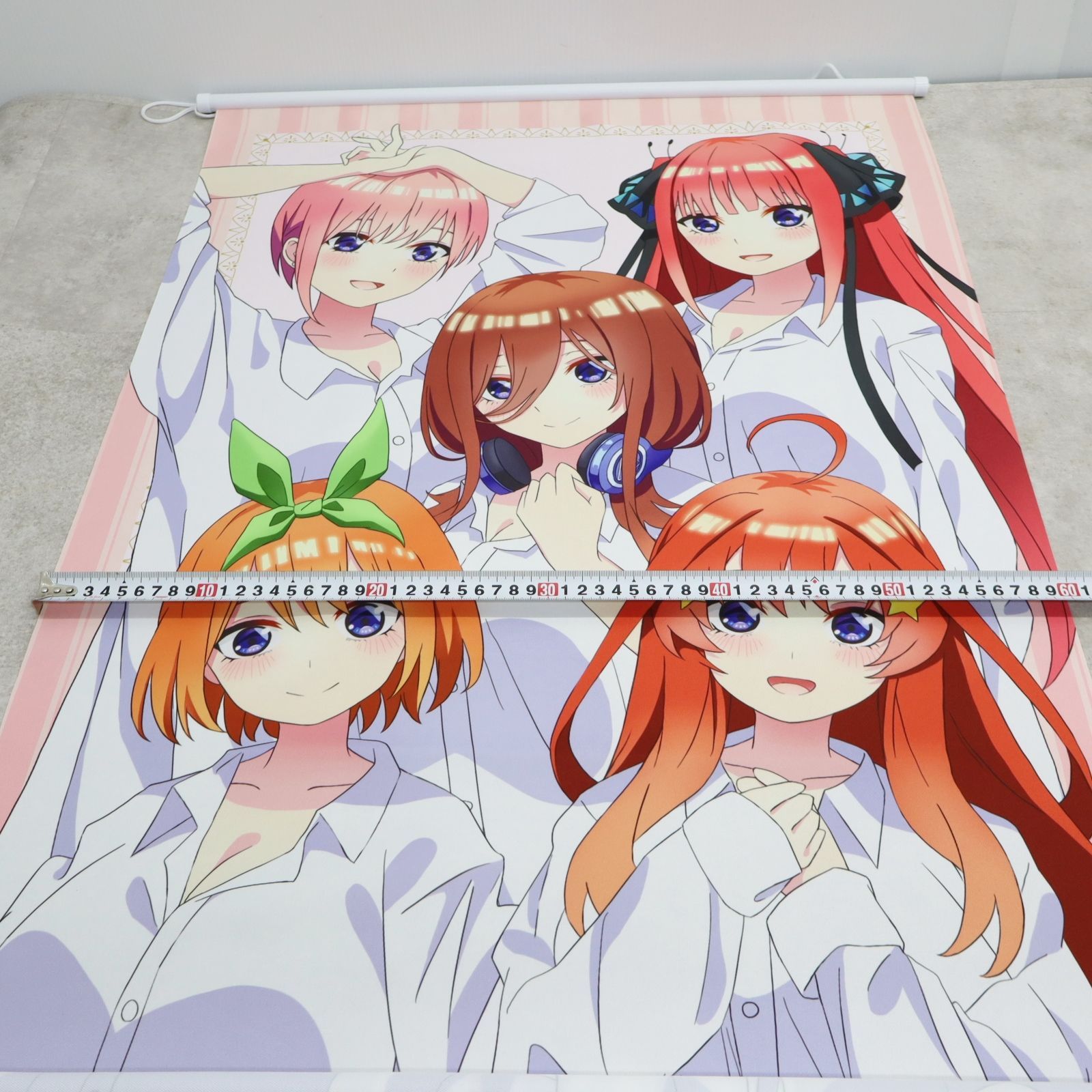 ○集合タペストリー ｜五等分の花嫁 タペストリー｜ ｜ 一花 二