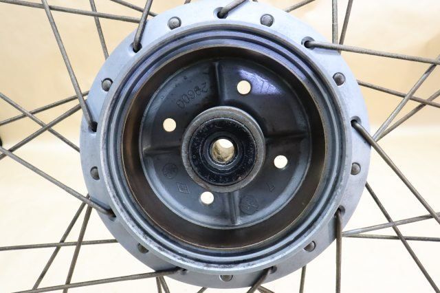 ヤマハ RD50 481 リアホイール 17×1.40 Y305-58 BRIGHTFACE_UK