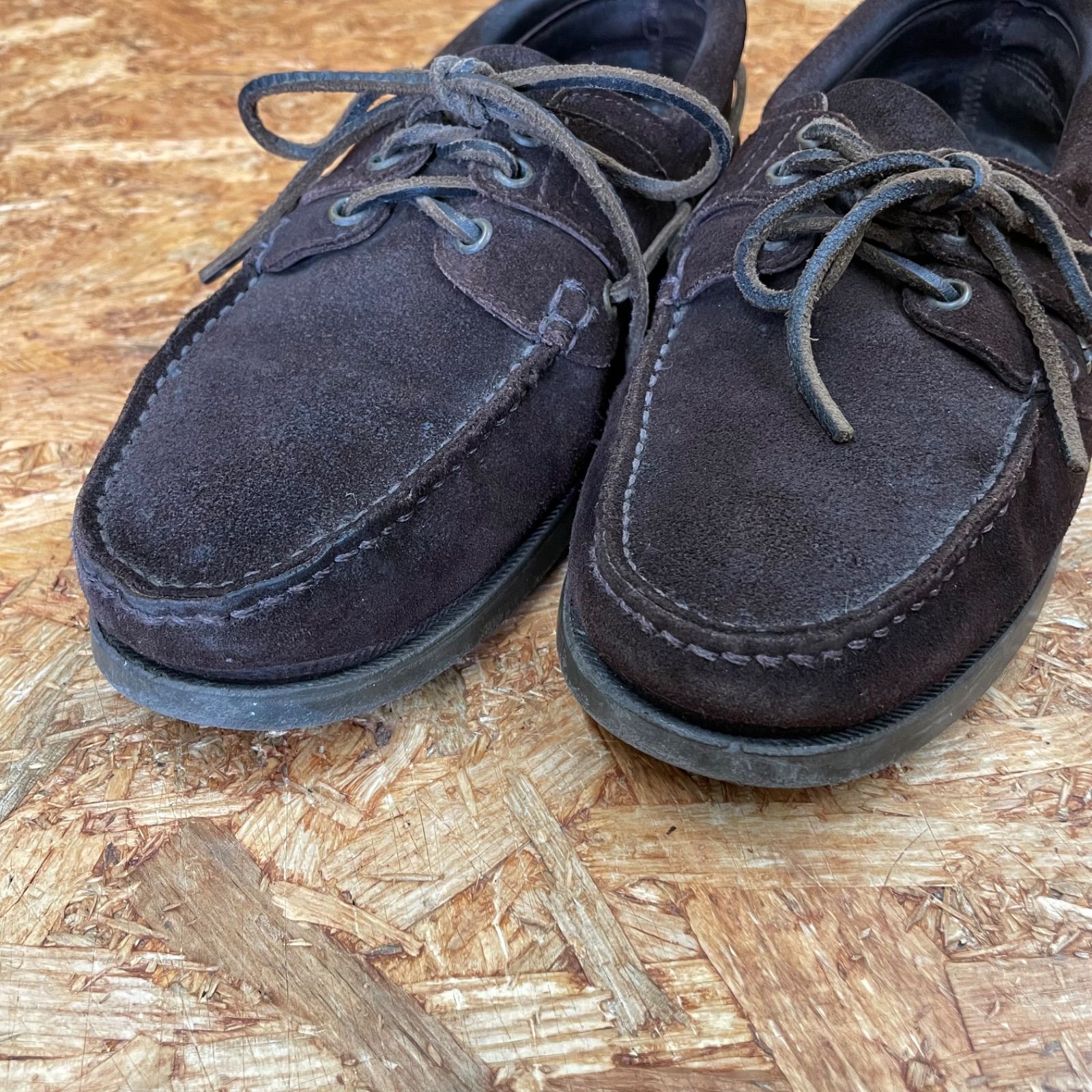 Paraboot デッキシューズ 8 1/2 27.0cm ブラウン TOMORROWLAND Paraboot デッキシューズ 8 1/2 27.0cm ブラウン TOMORROWLAND