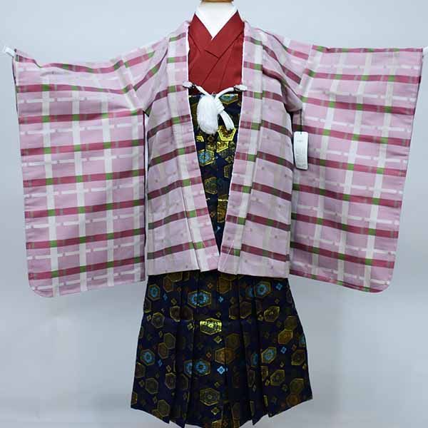 七五三 五歳 男児 男の子 羽織袴フルセット 羽織 袴 着物 祝着 おりびと 紋