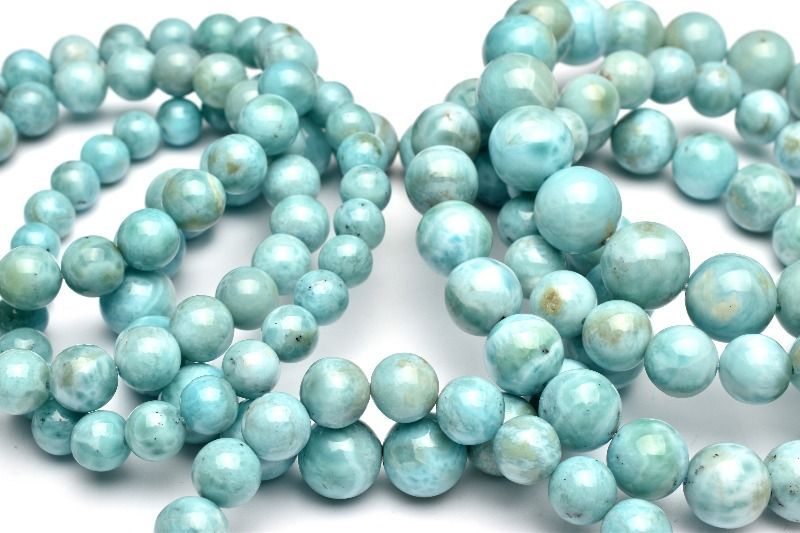 癒やしの石 ラリマー 12mm ブレスレット 1個売り パワーストーン