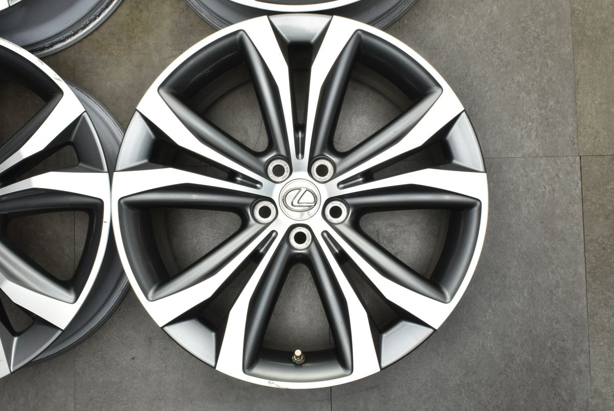 交換用に】レクサス RX バージョンL 純正 20in 8J +30 PCD114.3 4本