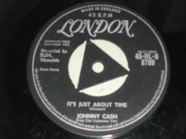 英7” Johnny Cash & The Tennessee Tw Its Just About Time