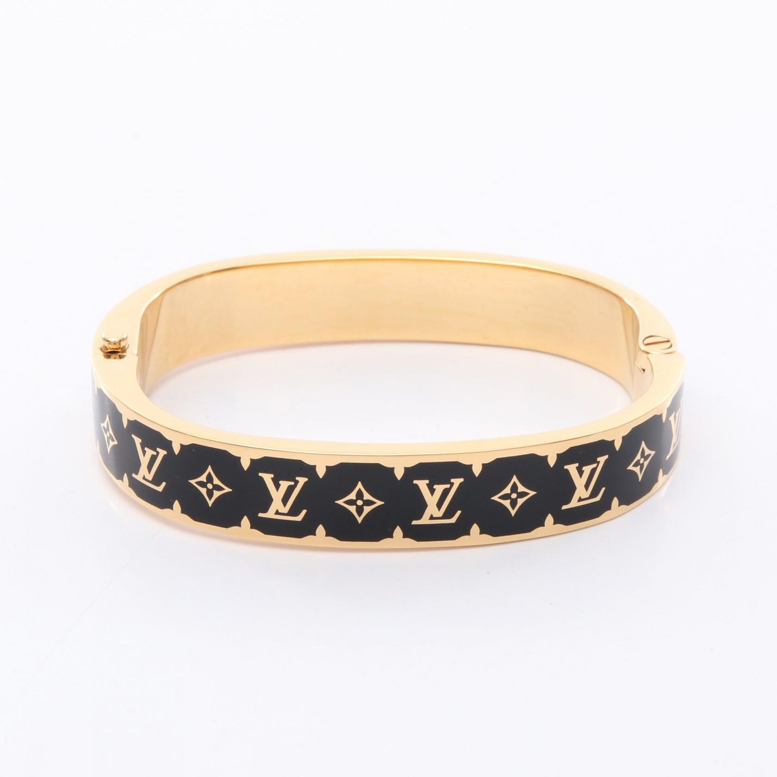 ルイ・ヴィトン LOUIS VUITTON バングル ブレスレット ナノグラム