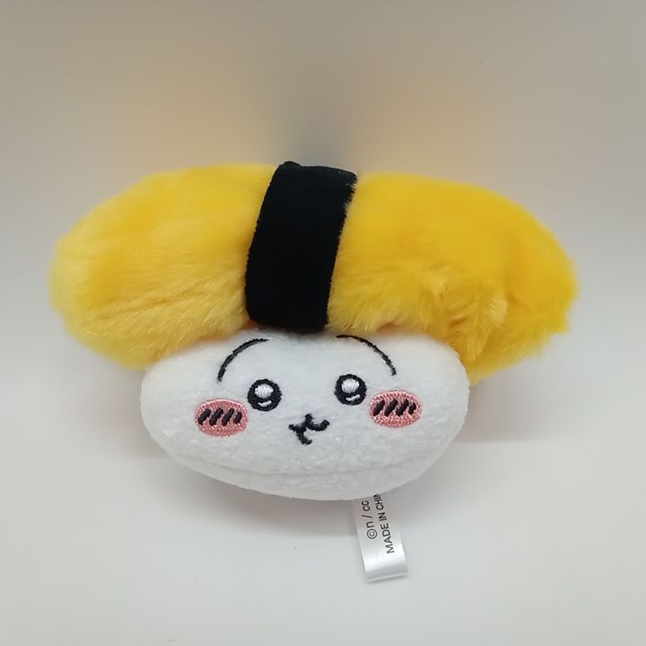 うさぎ ２個セット 寿司 たまご マスコット お寿司になっちゃった ちいかわ寿司 うさぎ たまご お寿司になっちゃった…ぬいぐるみ