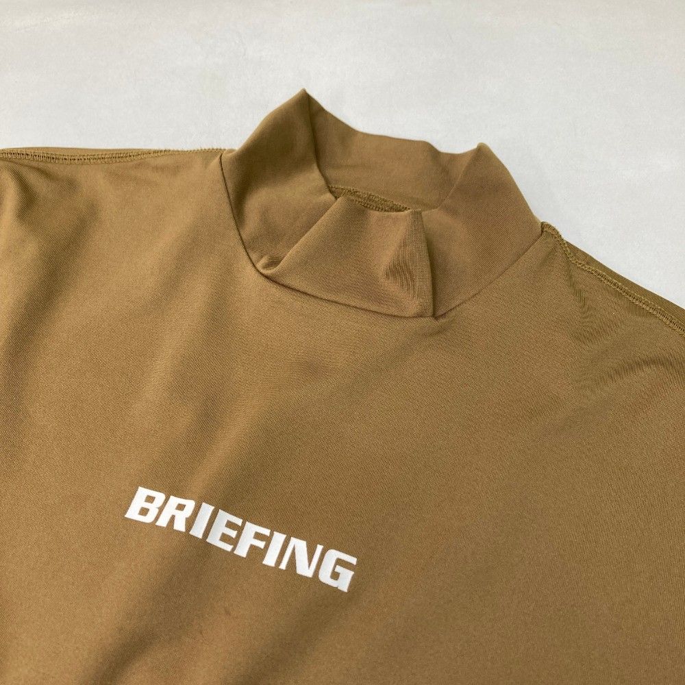 美品♡BRIEFING ハイネック ゴルフウェア トレーナー 長袖 Lサイズ