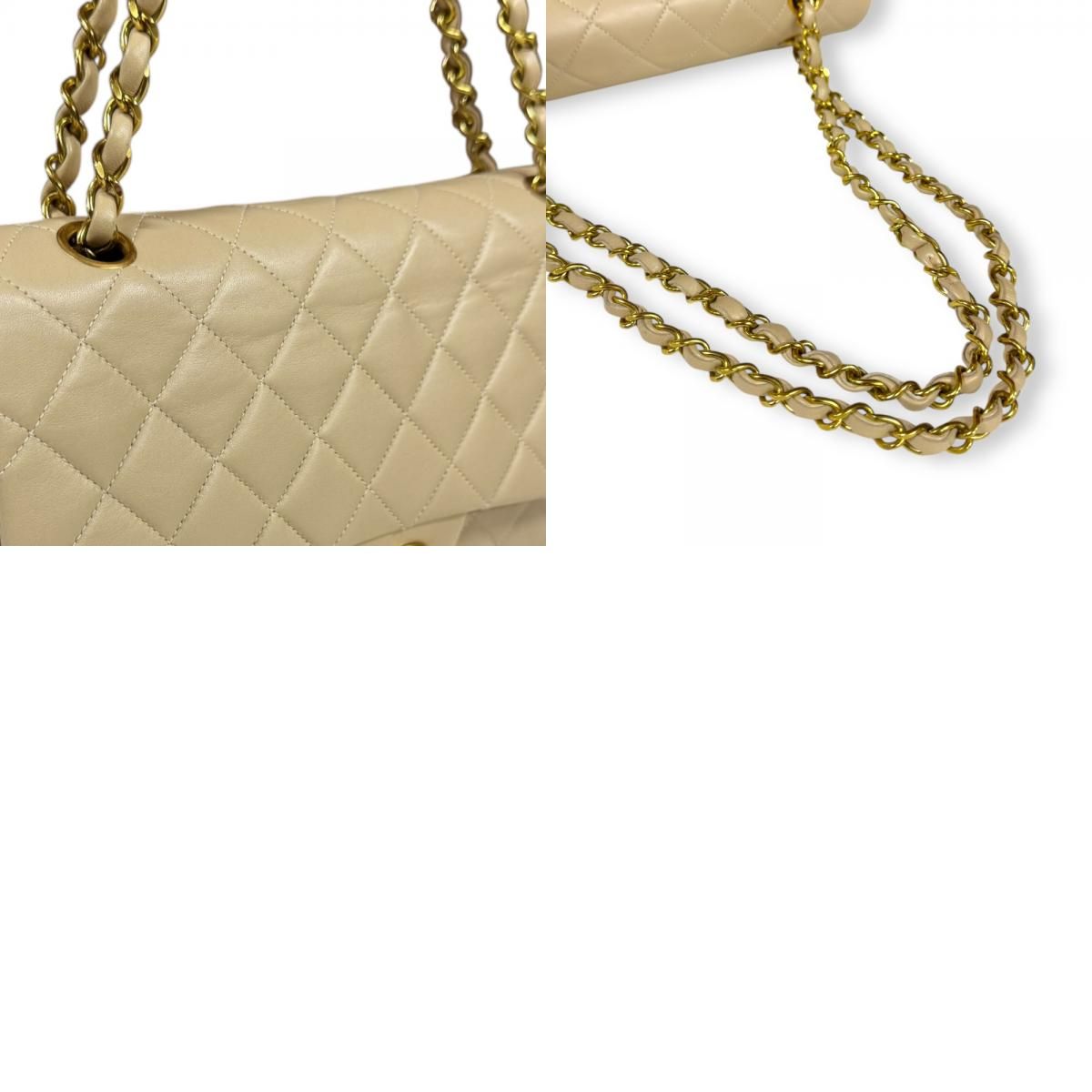 【おしゃれで実用的☆彡】CHANEL マトラッセショルダー シャネル マトラッセ ショルダーバッグ ラムスキン A01112