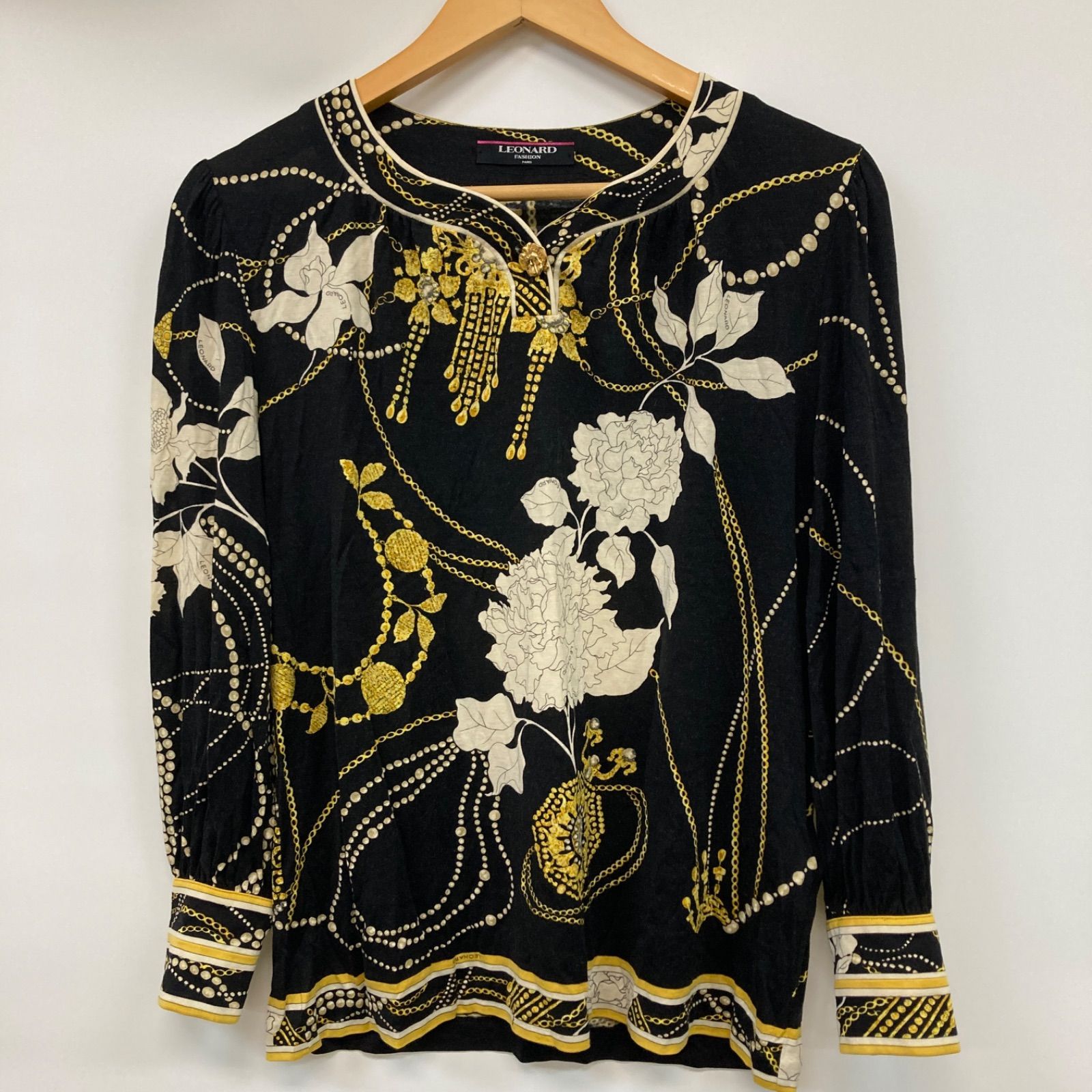 レア柄！レオナール　シャツ　トップス　カットソー　サイズМ 楽天市場】レオナール（Tシャツ・カットソー｜トップス
