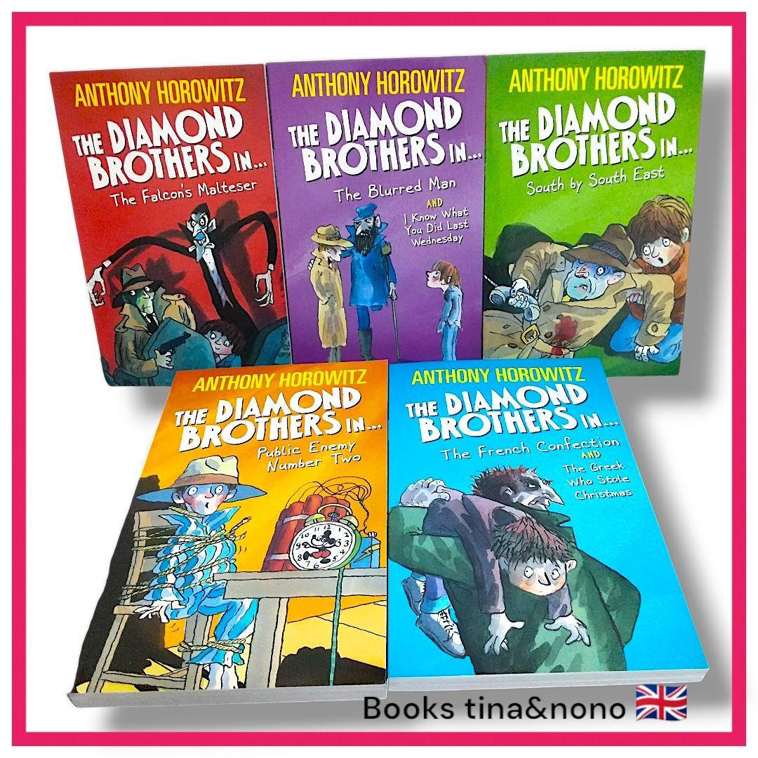新品 洋書, The Diamond Brothers ser. 5books set! by Anthony Horowitz ...