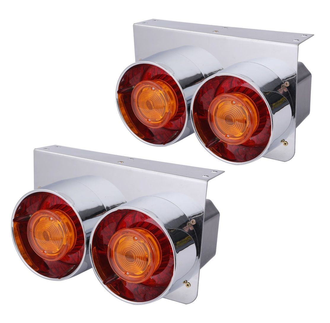 ジェットイノウエ LED丸ハイパーワー テールレンズ 6個セット