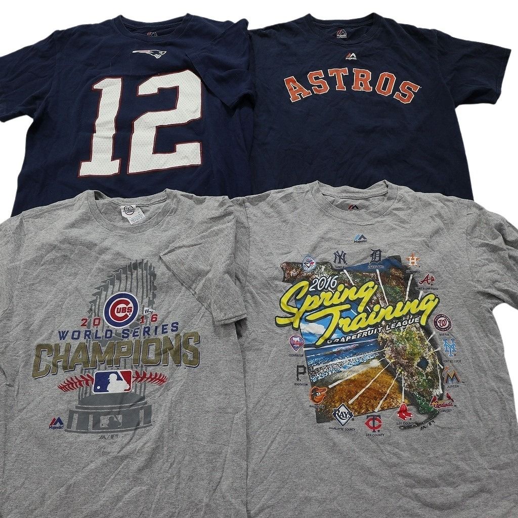 古着卸 まとめ売り プロチーム 半袖Tシャツ 16枚セット (メンズ