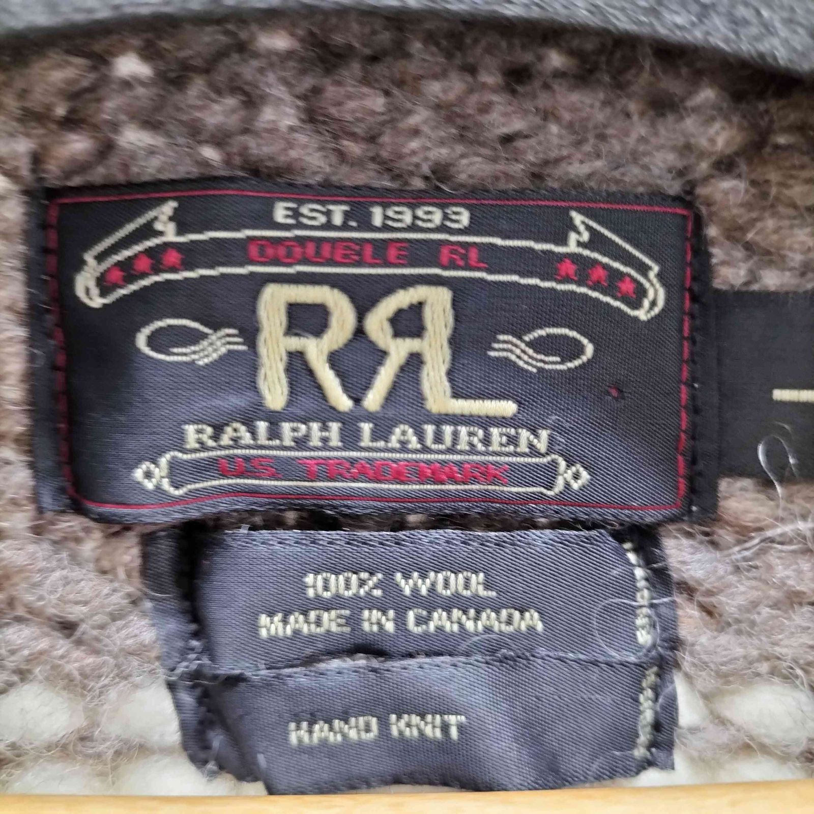 RRL カウチンセーター90s(三ツ星)