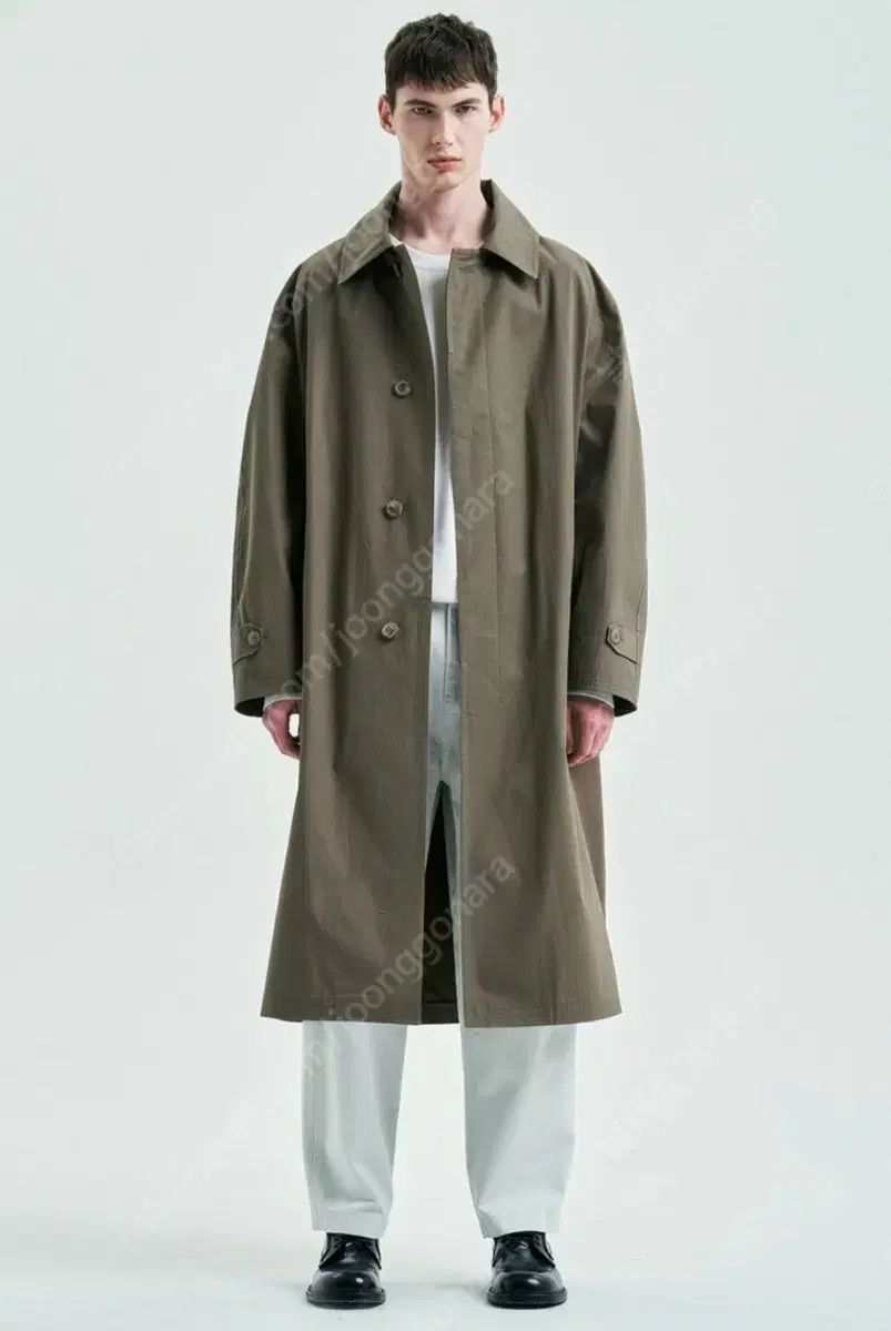 TIME HOMME ベルト付き トレンチコート 105