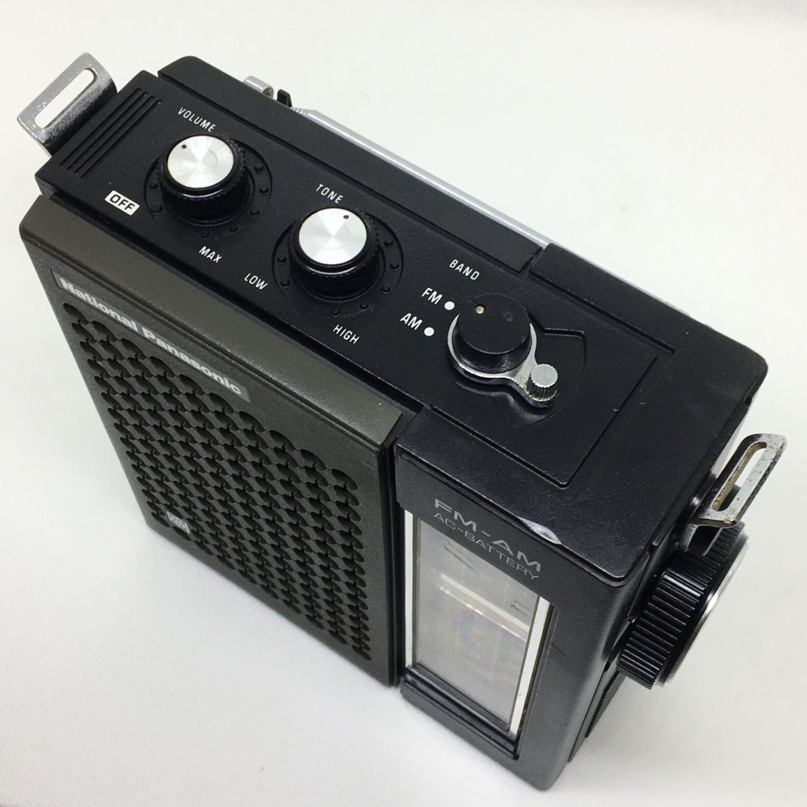 【動作品】希少 整備品 National Panasonic RF-644 AM/FM 2BAND ラジオ ナショナル パナソニック