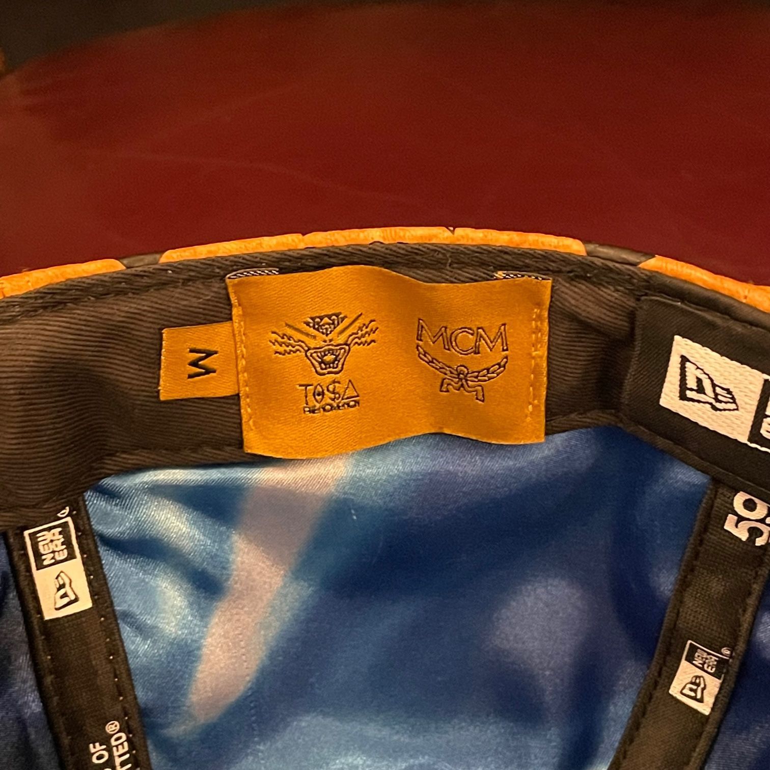 激レア TISA PHENOMENON × MCM × NEW ERA トリプルネーム モノグラム柄 