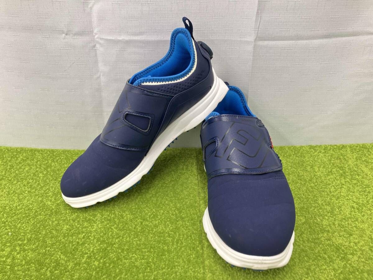 FootJoy|フットジョイ|ゴルフスパイク|ネイビー|25.5cm