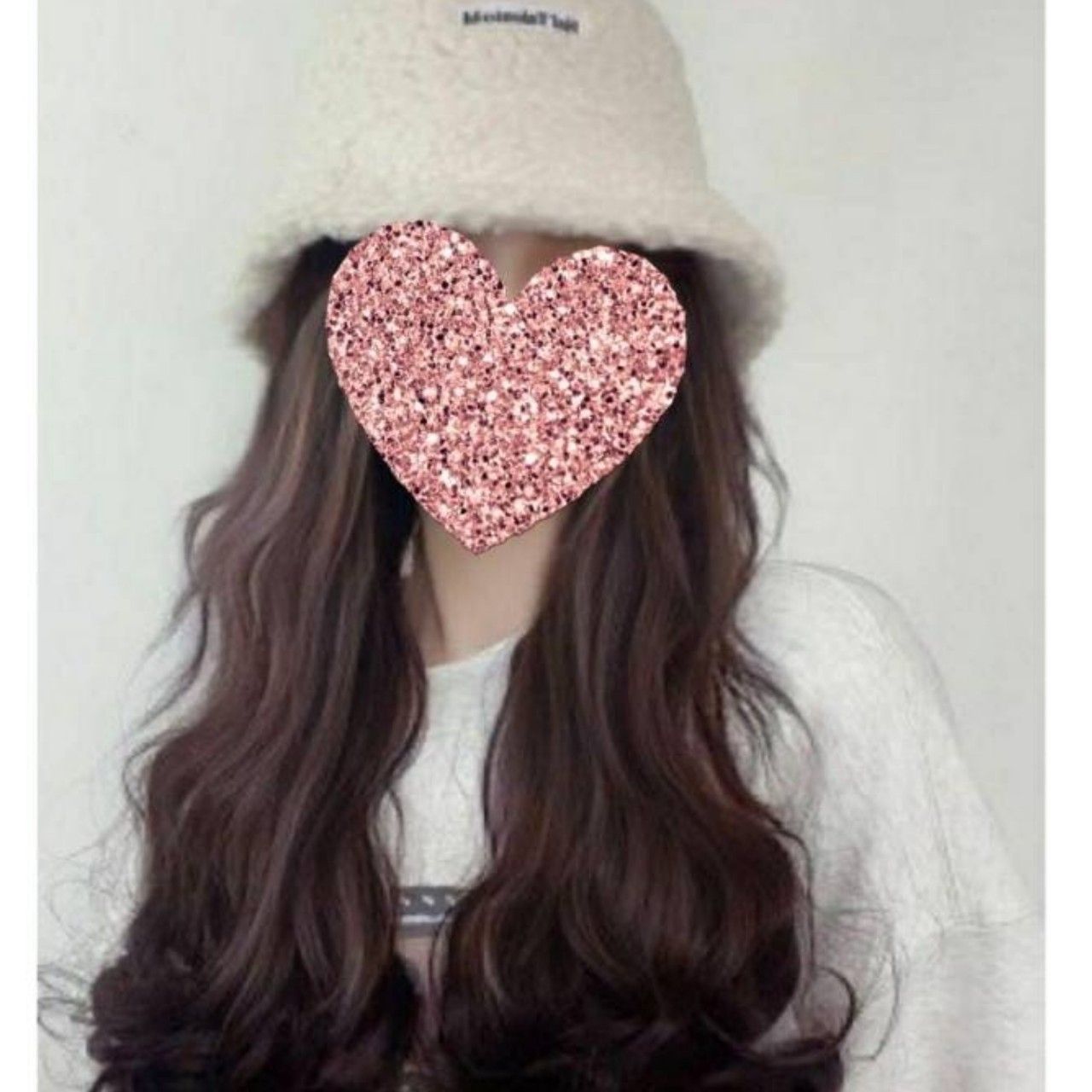 ライトブラウン⭐帽子ウィッグ ゆるふわ ロングカール⭐ 送料無料