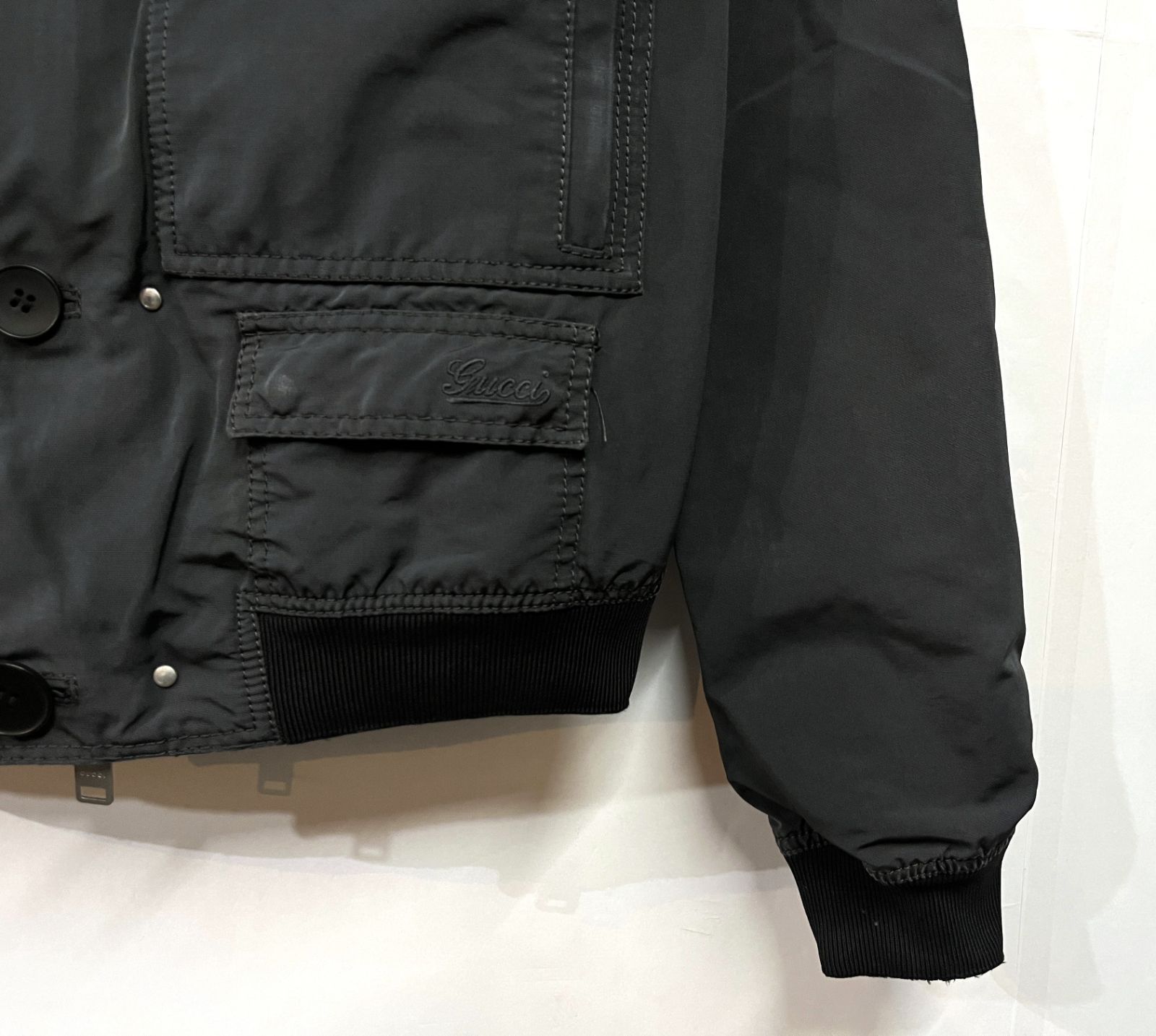 80-90s ヴィンテージ GUCCI｜グッチ ナイロン スウィングトップ