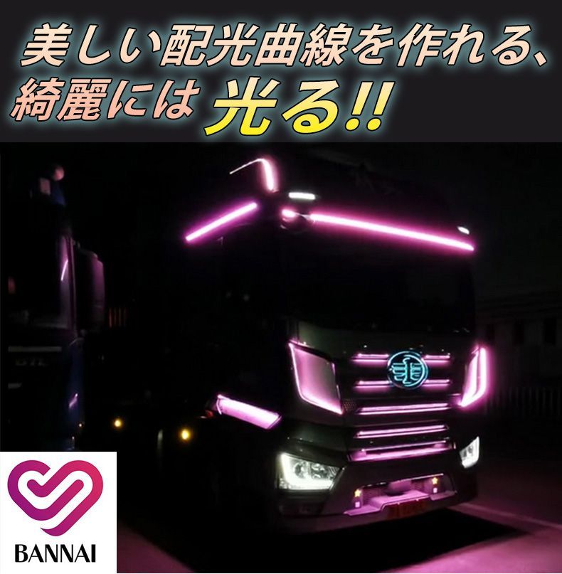 車用 LEDテープ 防水IP68 24v専用 10mライト 1M/120連 8色