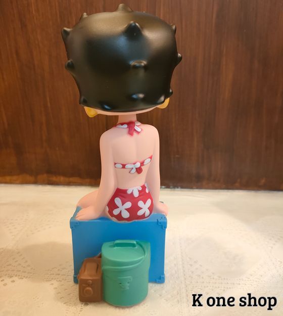 極美品 Betty Boop ベティちゃん フィギュア BOBBLE HEAD ベティブープ BOBBLE HEAD】水着 ファンコ ボビングヘッド