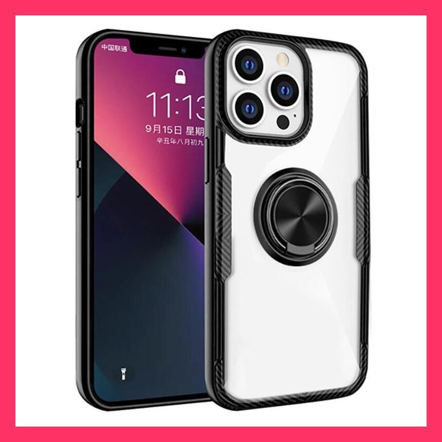 売れ筋 iphone14 ケース クリア iphone14 pro max ケース リング付き iphone14proケース クリア 耐衝撃 iphone14plus ケース リング付き 透明 保護フィルム付