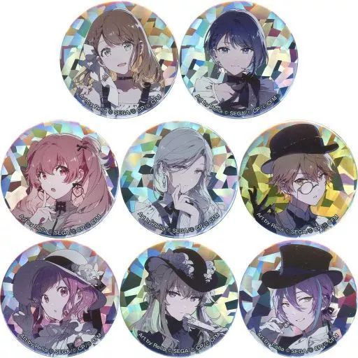 中古】バッジ・ピンズ 全8種セット 「プロジェクトセカイ