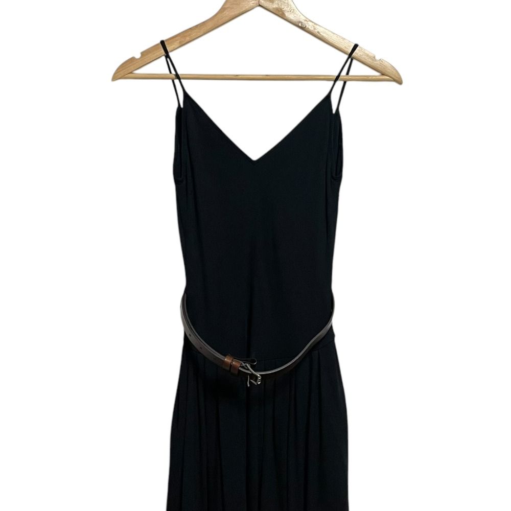 美品 21AW Victoria Beckham ヴィクトリアベッカム Vカット ベルテッド  