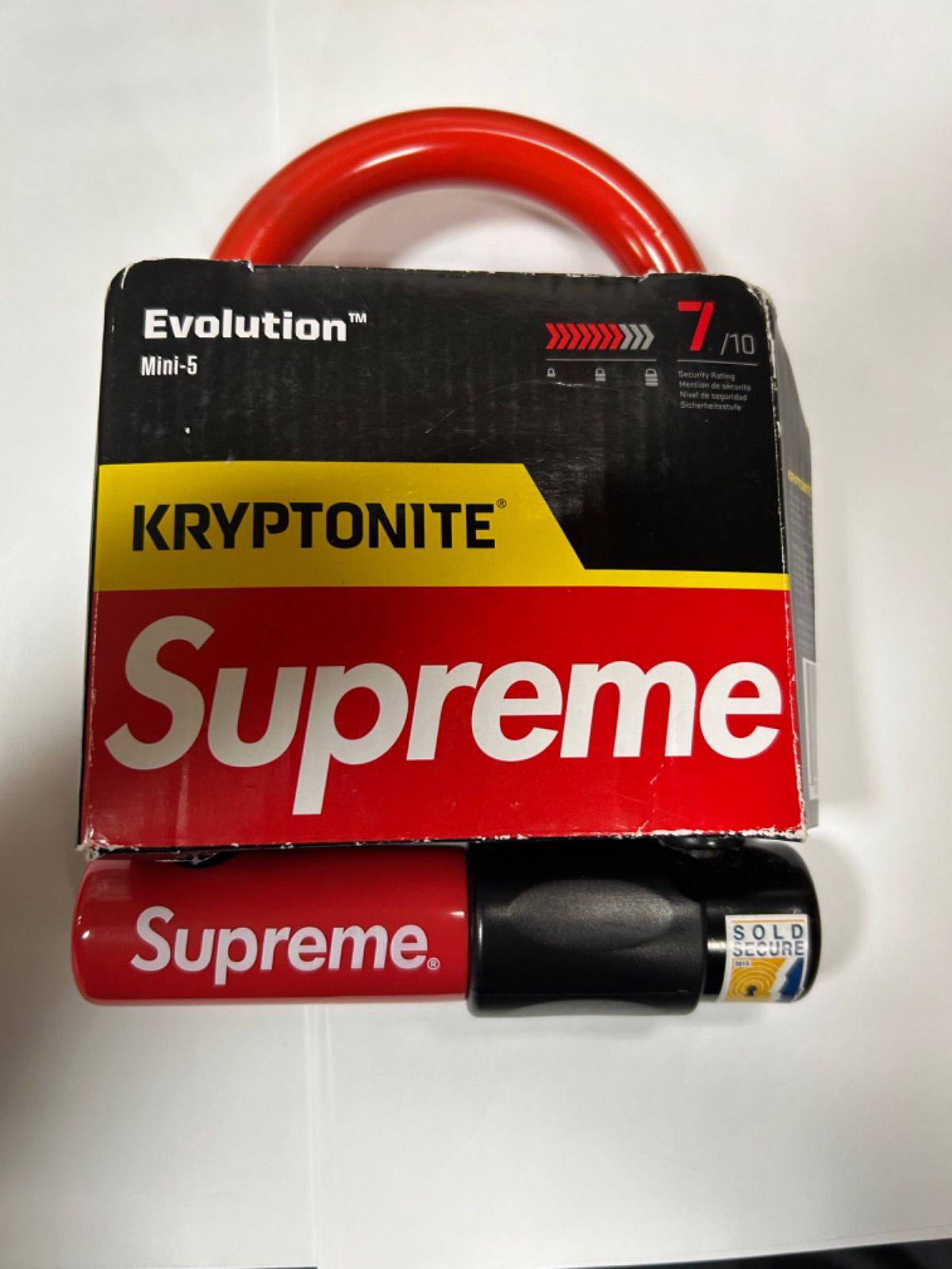 Supreme KRYPTONITE クリプトナイト 自転車 鍵 U字ロック
