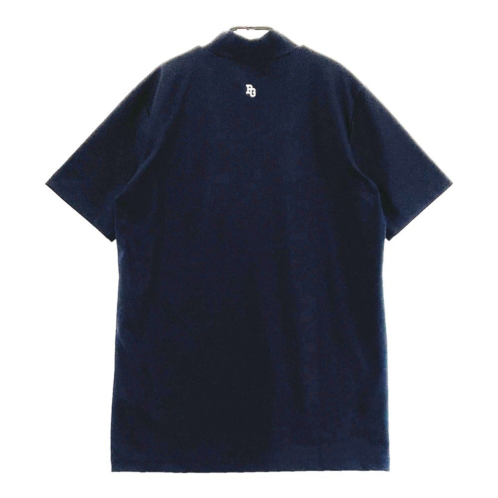 サイズ 5 PEARLY GATES パーリーゲイツ モデル ハイネック 半袖Tシャツ ネイビー系 240101523649 ゴルフウェア メンズ ストスト