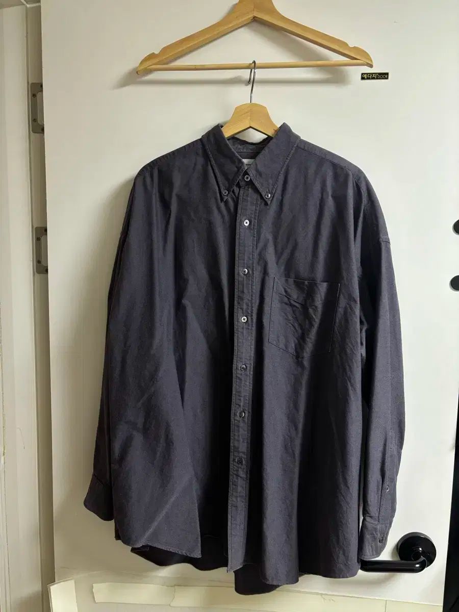 Graphpaper(グラフペーパー) シャツ ( F ） グレー オーバーサイズ シャツ