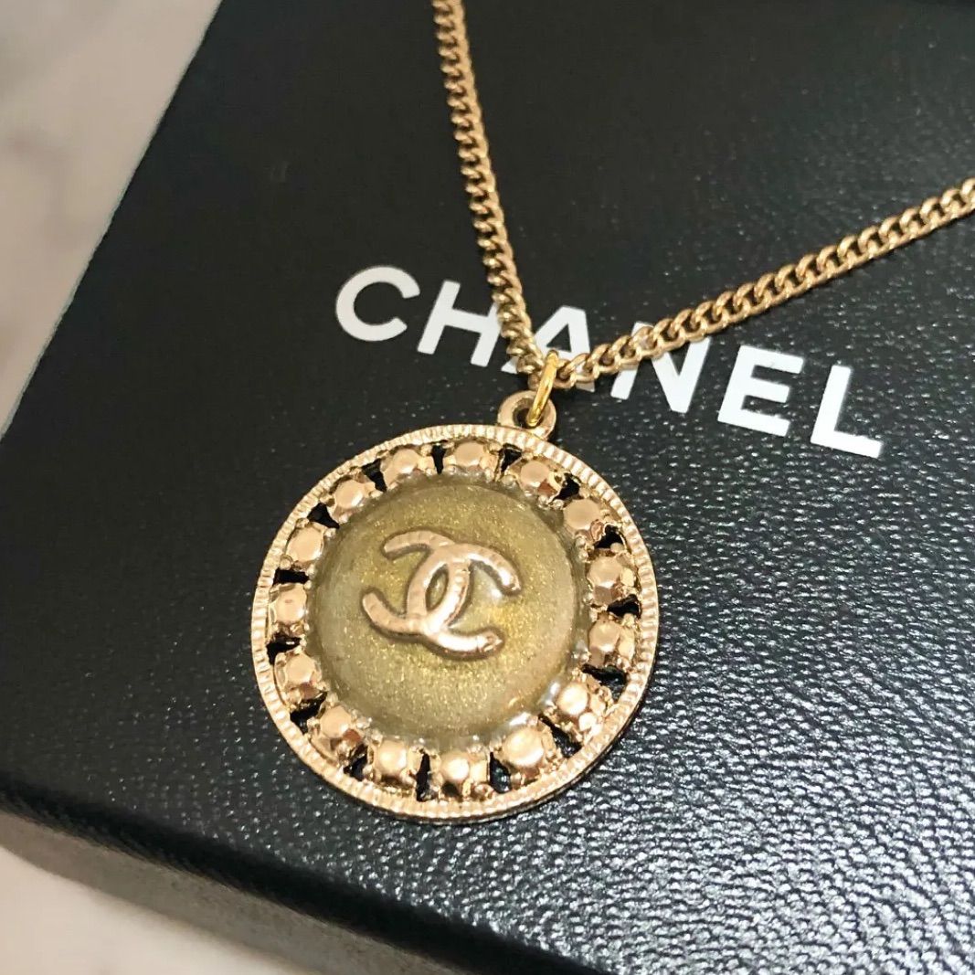 ゴールドメ CHANEL - シャネル ネックレス ココマーク ゴールド 金 