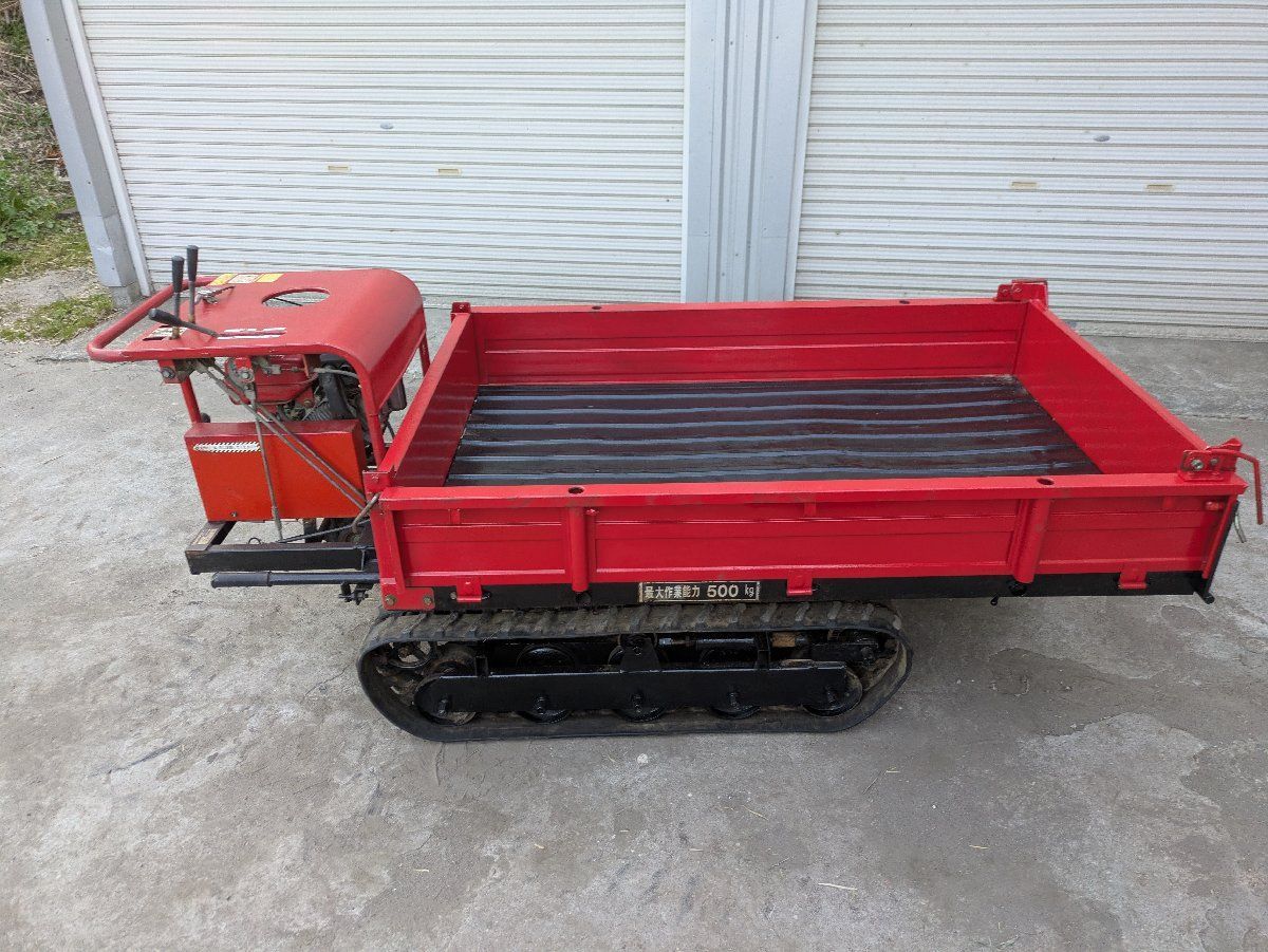 鹿児島発 2サイクルエンジンクローラー運搬車