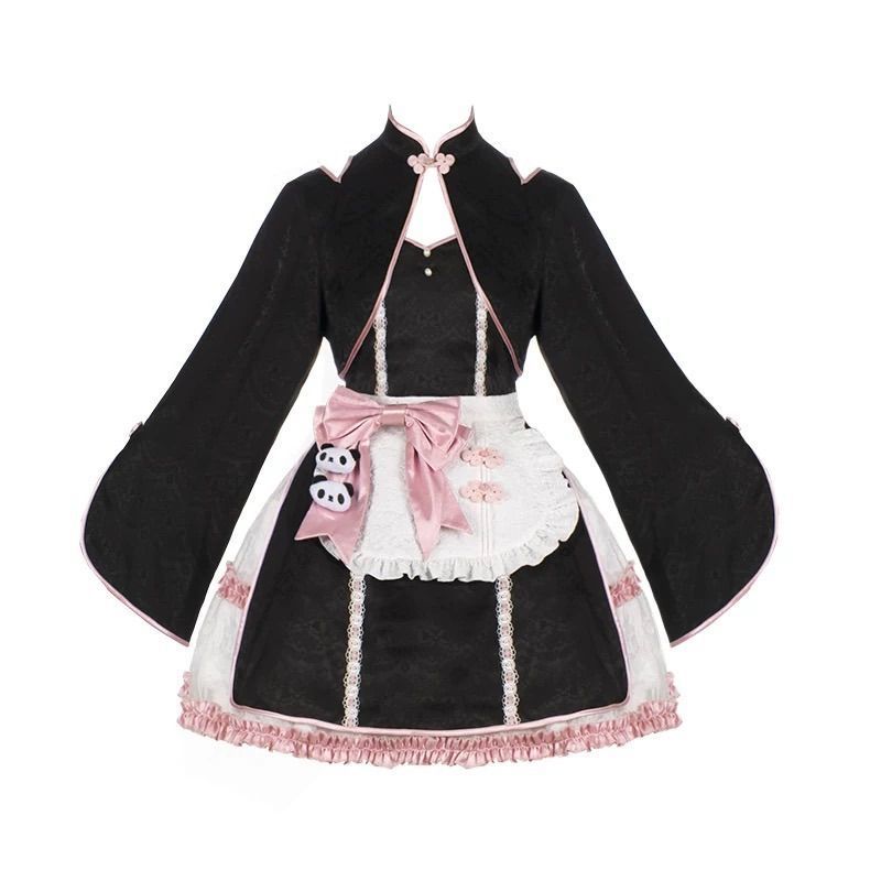 ロリータ衣装 ピンク色が