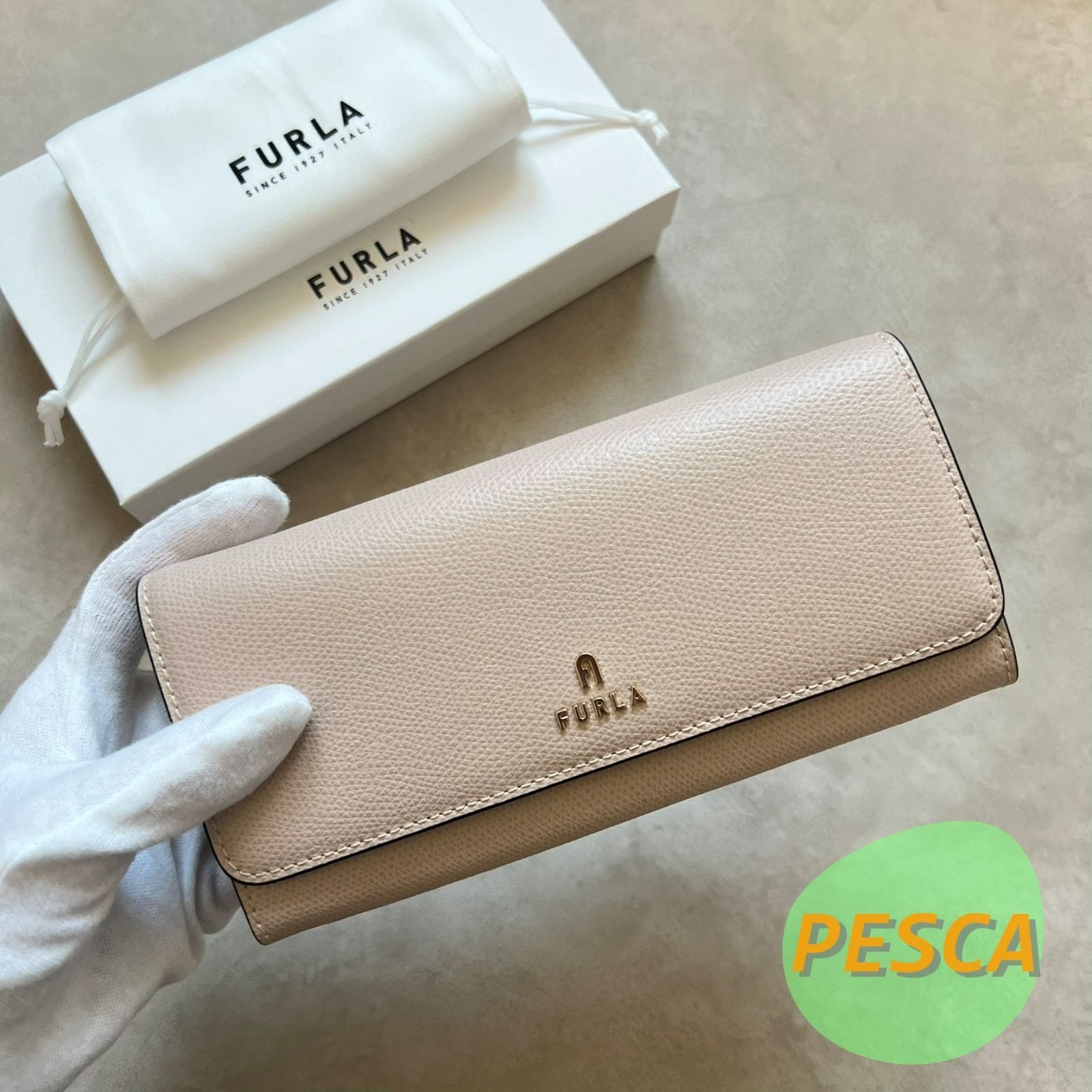 新品未使用箱付き】FURLA フルラ 長財布 - メルカリ