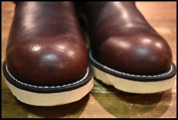 8 D 11年 レッドウィング 2970 エンジニア 茶 ブラウン スチール無し トラクショントレッド ブーツ redwing FI 502 人気商品 エンジニアブーツ 