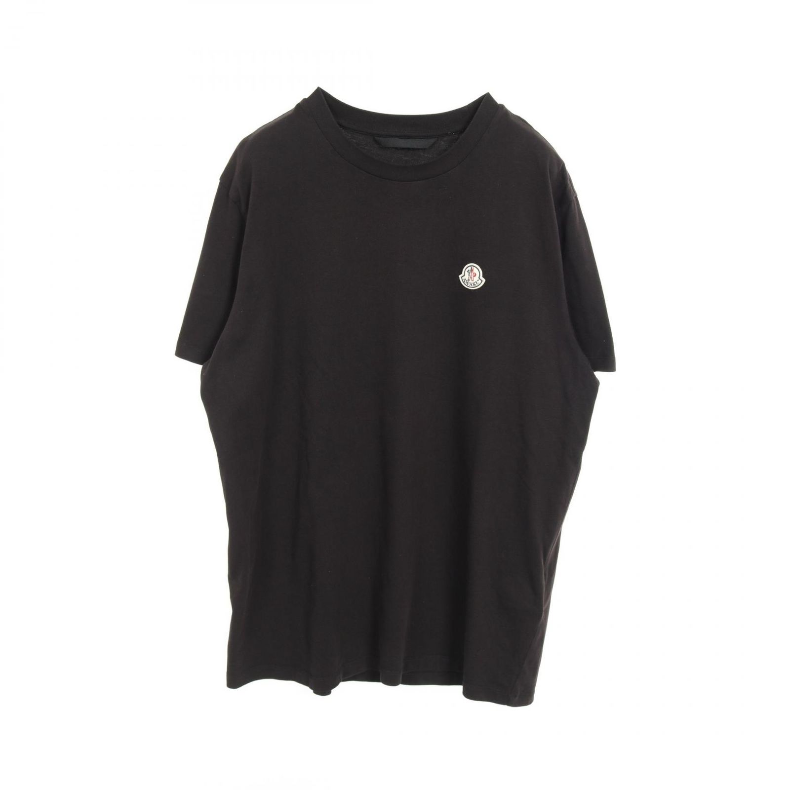 モンクレール MONCLER カットソー GENIUS 2 MONCLER 1952 ブラック コットン Tシャツ メンズ Used B