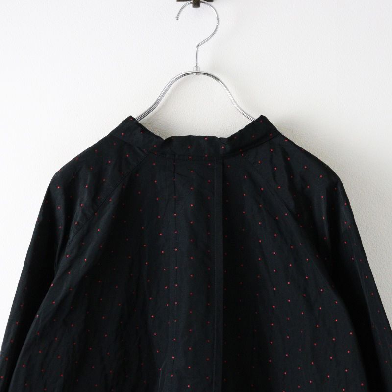 美品 マチャット MACHATT メモリーリボンハイネックブラウス