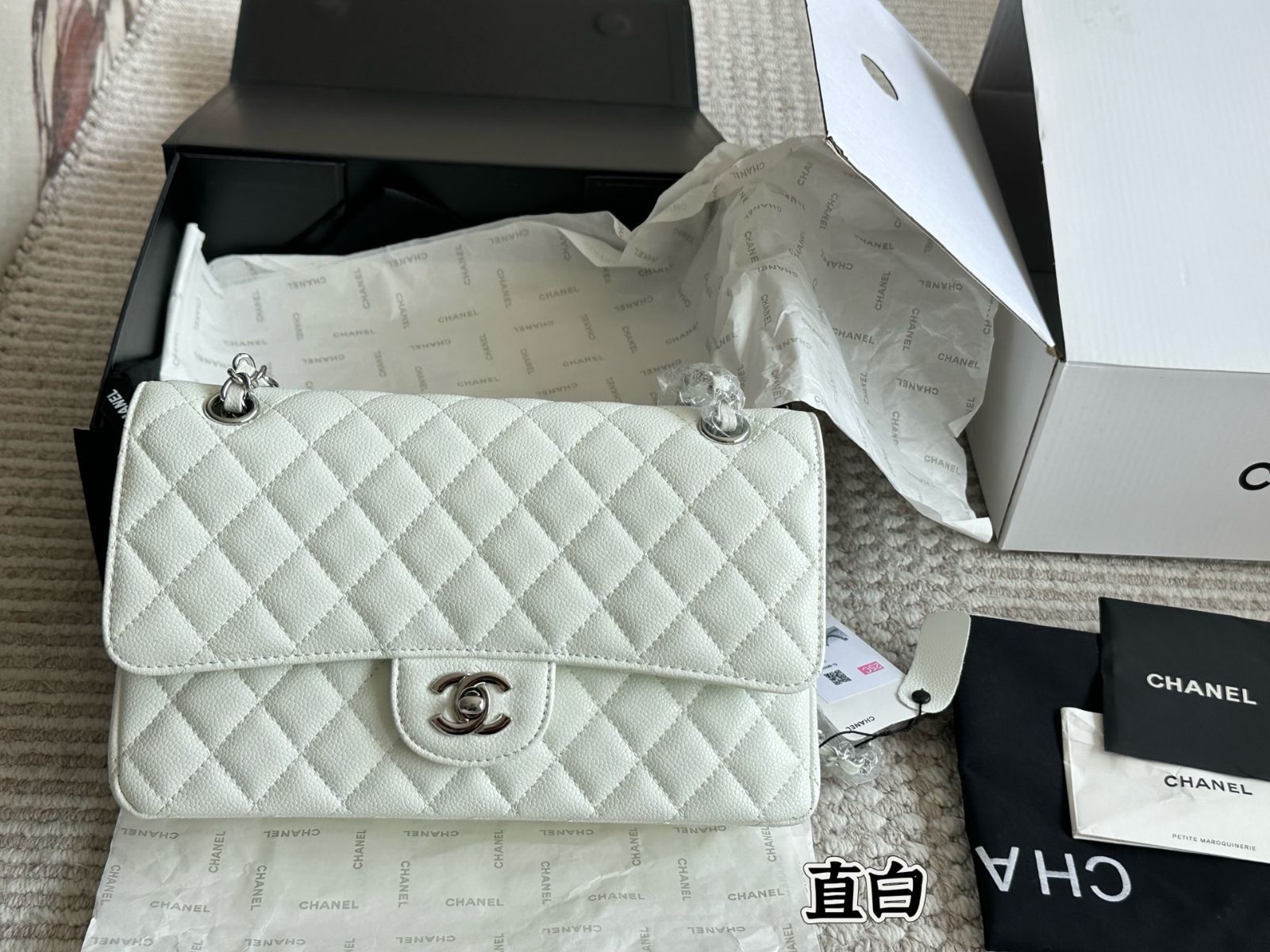 今日特価】Chanel Calfskin CF Series Quilted Bag ～エレガント