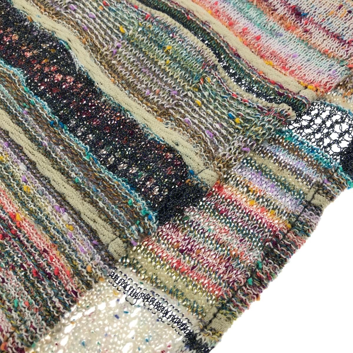 佐藤繊維 Masaki Kyoko マルチカラーチェックストール 佐藤繊維 Masaki