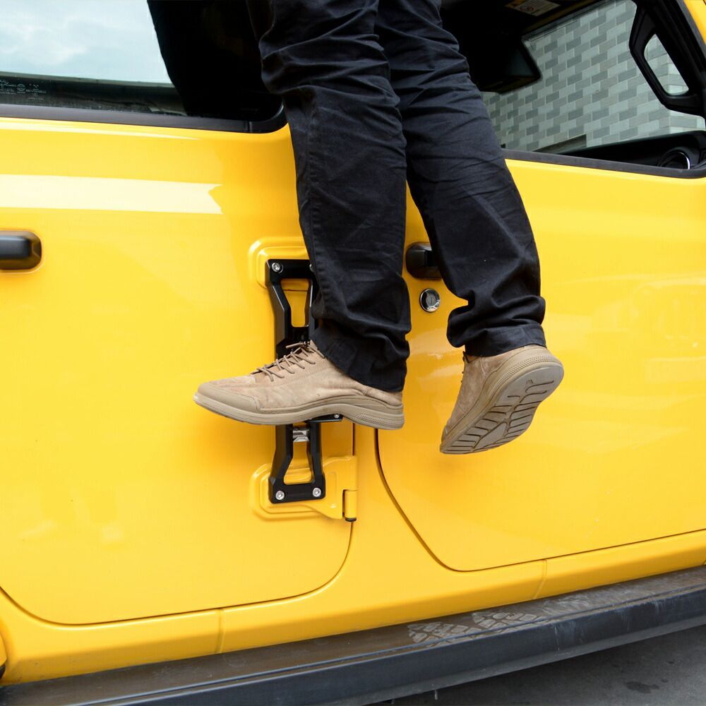 Jeep ラングラー ドアヒンジステップ Body Armor2個セット JK＆JL